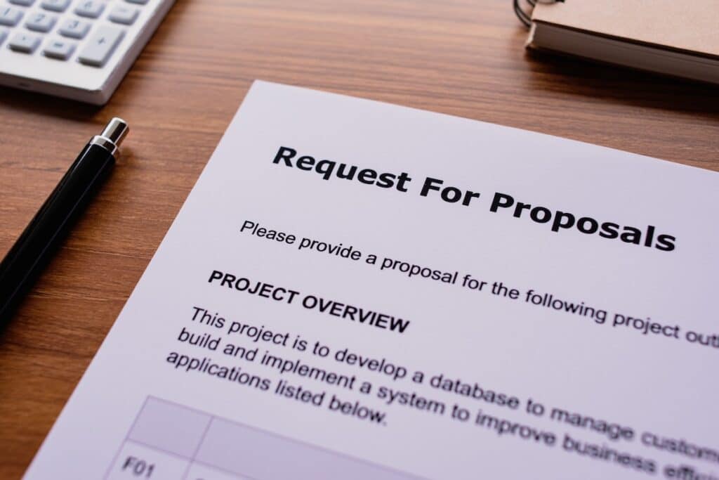parcel spend management RFP