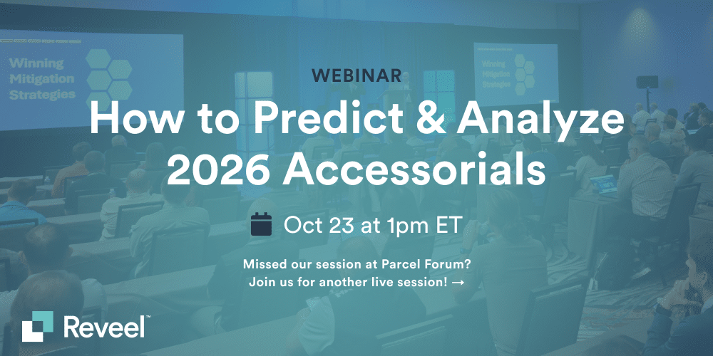 How to Predict & Analyze 2026 Accessorials